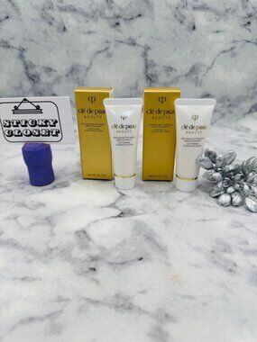 Cle de Peau Beaute Skincare Set,Softening Cleansing Foam,Travel-2pc-BOXED-NEW